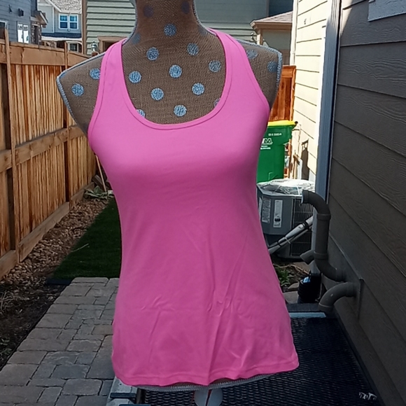90 Degree By Reflex Tops - Bright pink muscle shirt